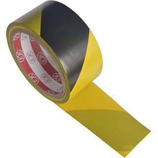 Stat adhesivo de alta resistencia, color negro amarillo, cinta de advertencia de seguridad, para distanciamiento Social cm x 16 m