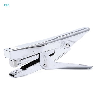rata durable metal resistente alicates de papel grapadora de escritorio papelería suministros de oficina