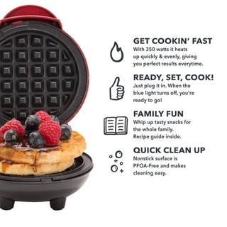Mini maker waffle eléctrico waffle maker mini antiadherente pizza waffle maker