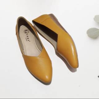 Arrowroot zapatos de cuero papiro zapatos de cuero de las mujeres zapatos de trabajo