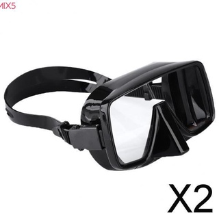 [Trend Sport] 2xadultos Anti-niebla máscara de silicona buceo buceo gafas gafas