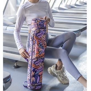oxford yoga mat bolsa ajustable correa de hombro llevar ejercicio tote impermeable (1)