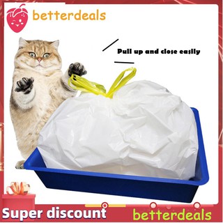 7 bolsas de arena para mascotas, gatos, caja de arena, forros, cordón para gatitos, arena, productos de limpieza