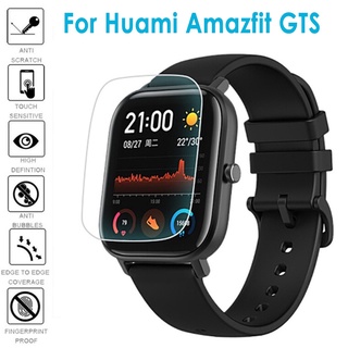 【Auricular】 1pc Full Cover Clear Soft Pet HD Screen Protector Film for Huami Amazfit GTS