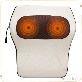 Durable Neck Massager Pillow Shiatsu Relaxation Vibration for Cervical Waist