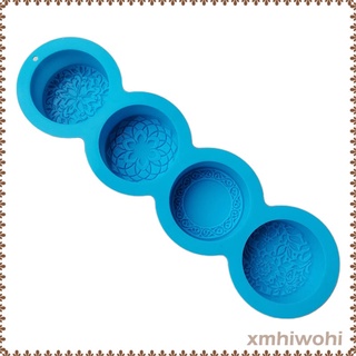 Molde de silicona para jabn, molde antiadherente para pastel de bricolaje, (8)
