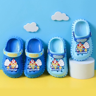Zapatillas infantiles antideslizantes de fondo suave de dibujos animados niños, bebés y niños integrados Baotou
