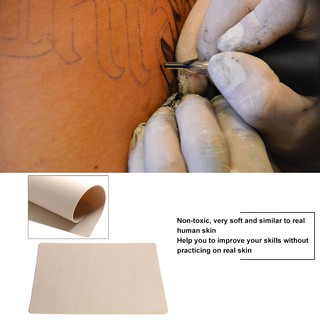 tatuaje práctica de la piel hoja en blanco liso para tatuaje máquina de aguja suministro doble s (1)