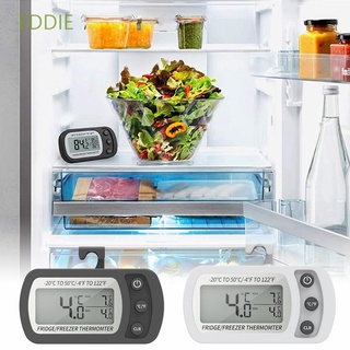 Eddie medidor de temperatura magnético impermeable nevera congelador termómetro LCD pantalla portátil colgante refrigerador refrigerador herramienta de cocina (1)
