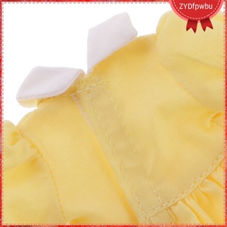1/6 muñeca ropa traje para 12" blythe azone bjd muñeca vestido ropa amarillo