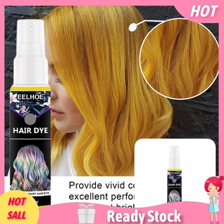 gre spray antiadherente para el cabello de una sola vez tinte de cabello spray de larga duración para las mujeres