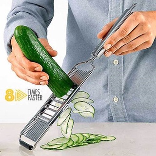 cortadora de acero inoxidable multi-blade ajustable pelador de verduras trituradora