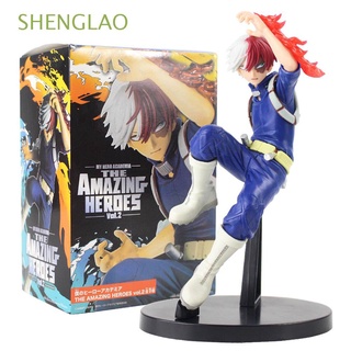 Modelo coleccionable Shenglao Anime Bakugou Katsuki Miniaturas my hero Academia Figuras De acción plantilla De estatuilla