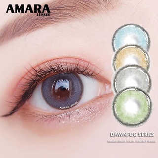 Lentes de contacto AMARA 2 lentes/un par de lentes de contacto de color verde-azul marrón para lentes de contacto naturales