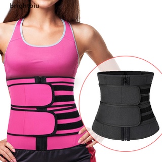 [BiuBiu] Faja de cintura corporal entrenador corsé para mujer faja adelgazante cinturón de pérdida de peso deporte vaina Boutique (1)