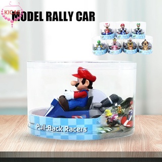 Kicae 1 pza De Carros De juguete Mini coches Pullback Super Mario Bro Tema De rebotar De vuelta Para niños niños