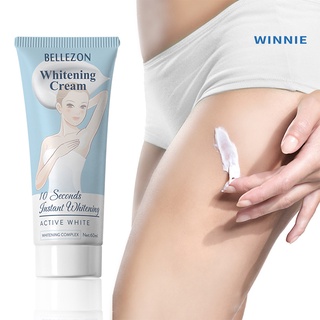 [winnie] bellezon hidratante blanqueamiento crema corporal axila codo piel oscura oculta gel (2)
