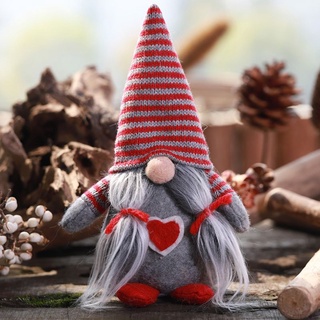 hlove feliz navidad sueca santa gnome muñeca de peluche adorno hecho a mano juguetes vacaciones casa fiesta decoración niños regalo (4)