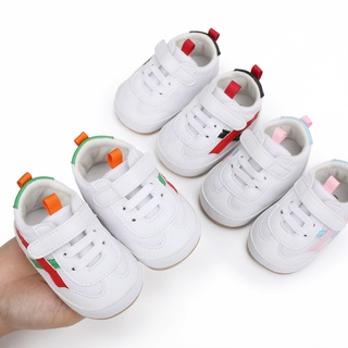 Walker babyshow Zapatos De Bebé Niño Niñas Zapatillas De Deporte Suela De Goma Antideslizante Transpirable Primer Caminante 0-18M (1)