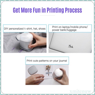 impresora portátil de inyección de tinta de mano con cartucho de tinta, secado rápido, impermeable, (9)