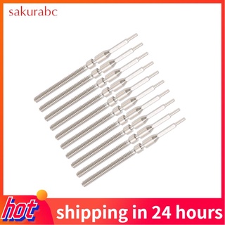 Sakurabc 10 piezas de repuesto para reparación de tallos de bobinado de reloj para herramientas de piezas de repuesto de movimiento
