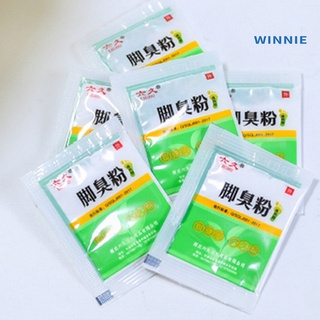 [winnie] 10 bolsas anti hongos sudor comezón eliminación de olores polvo hidratante cuidado de los pies (2)
