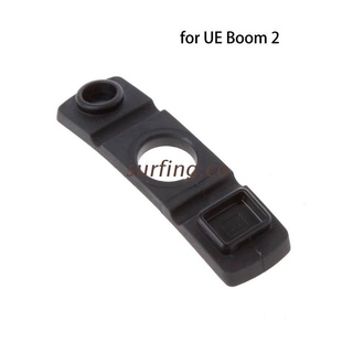 FING Replace Rubber Plug Cover for logitech UE Boom 2 Speaker Charge Port Waterproof Black Rubber Plug Cover