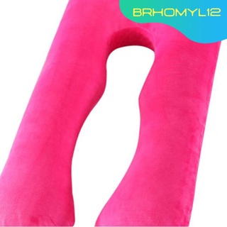 [Brhomyl2] funda de almohada de terciopelo lavable, hipoalergénico, cuerpo completo, funda de almohada de maternidad de 51 x 28 pulgadas (2)