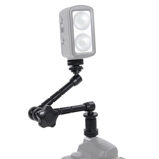 Character SLR DSLR LCD cámara de vídeo Flash montaje Monitor Metal luz LED brazo mágico articulado brazo (8)