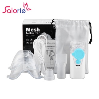 Salorie Home Ultrasonic Nebulizer Compact And Portable Inhalers Nebulizer Mist Discharge