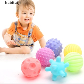 6 pzs juego de pelotas de bebé para desarrollar los sentidos táctiles para niños/juguete de bola de mano táctil/juguetes para bebés