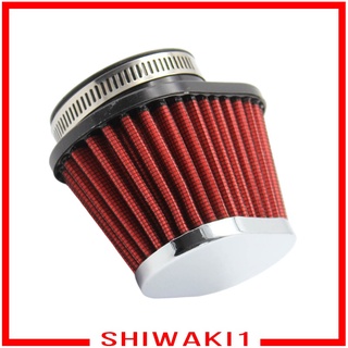 [SHIWAKI1] Filtro de aire filtro de admisión de aire limpiador de aire piezas de repuesto de alto rendimiento filtro de alto flujo cabeza de seta ovalada