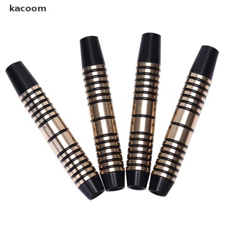Kacoom 4pcs Professional Copper Dart Barrel for Nylon/Steel Darts Tip Dart Accessories CO (1)