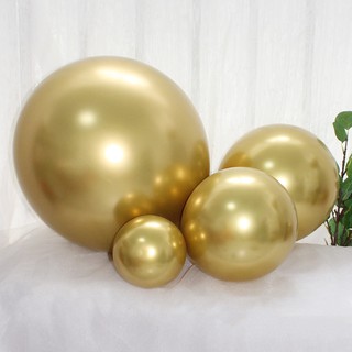 globo cromado metálico oro 5 pulgadas 10 pulgadas 12 pulgadas 14 pulgadas 18 pulgadas bola grande fiesta de cumpleaños decoración globo