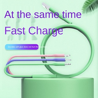 3in1 Liquid silicone Fast Charging Data Cord skin friendly Cable Micro USB Type C Phone Charger For Samsung Huawei Xiaomi Cable 3in1 Liquid silicone Fast Charging Data Cord skin friendly Cable Micro USB Type C Phone Charger For Samsung Huawei Xiaomi Cabl