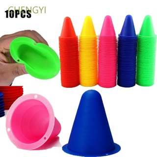 CHENGYI Plastic Marker Cones Ice skating Skate Marker Cones Training Cones Training Professional Equipment Road hint For Soccer For Football/Multicolor