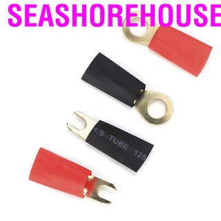 Seashorehouse - Kit de Cable de Subwoofer para coche, amplificador de potencia, reemplazo de Audio, 10GA, para accesorios hombre