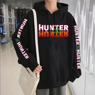 2021 streetwear cool sudadera hunterxhunter hombres harajuku abrigos ropa japonesa sudadera con capucha negro