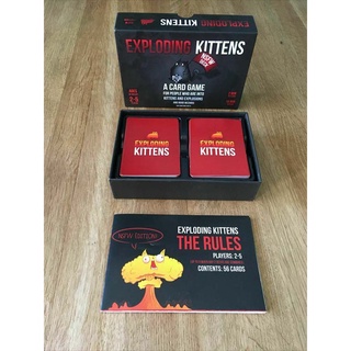Exploding Kittens NSFW Card Expansion Deck Juego-Adultos Solo Edad 30 +