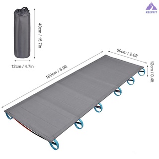 Cama Plegable Portátil De Aleación De Aluminio Para Acampar/Alpinismo (7)