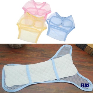 (flas) pañales transpirables lavables para bebé, reutilizables, pañales de tela, pantalones de malla infantil