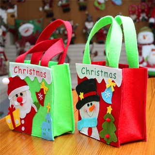 Color Santa Christmas Candy Gift Bag (3)