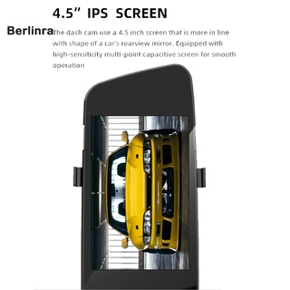 Berlinra Professional Car Dashcam 4.5 pulgadas 1080P cámara de marcha atrás cámara de visión nocturna para Autos (3)