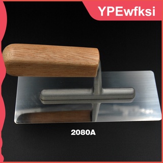 Cuchilla de acero de hormigón de acabado de la llana de mortero de cemento ladrillo herramientas de mano D2080A (1)