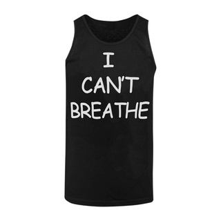 ♛I Cannot Breathe T-shirt Cotton Men Sleeveless Tank Top O-Neck Protest Tee♛