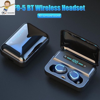 Audífonos tourworld F9-5 Tws Bluetooth-compatible 5.0 U-tipo con pantalla Digital De carga (2)
