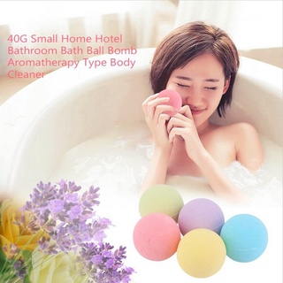 Cz 40g bola de baño pequeño tamaño casa Hotel baño SPA burbuja Fizzer bomba de baño 0825 (1)