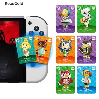 RoadGold Series 5 Tarjeta Estándar NO . 401 ~ 424 Animal Crossing Amiibo 1Pc NFC De Juego Etiqueta BELLE