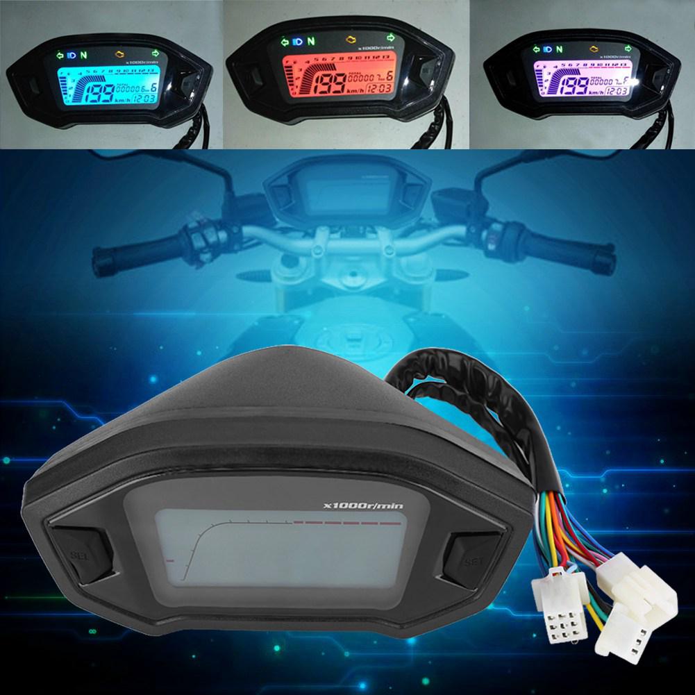 Velocímetro Digital Universal para motocicleta tacómetro tacómetro