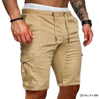 Pantalones Cortos De Carga Para Hombre Casual Verano Militar Ejército Combate Camuflaje Medio (2)